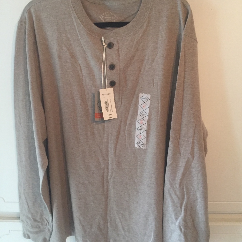 St John’s Bay Men’s Shirt NWT